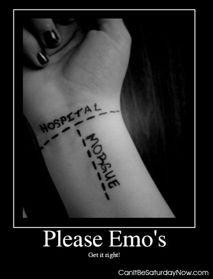 emo cut pictures