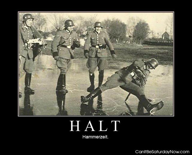 Halt hammerzeit