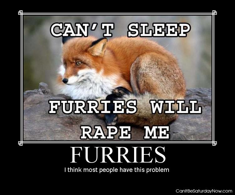 Fox rape - foxes are afraid of furries