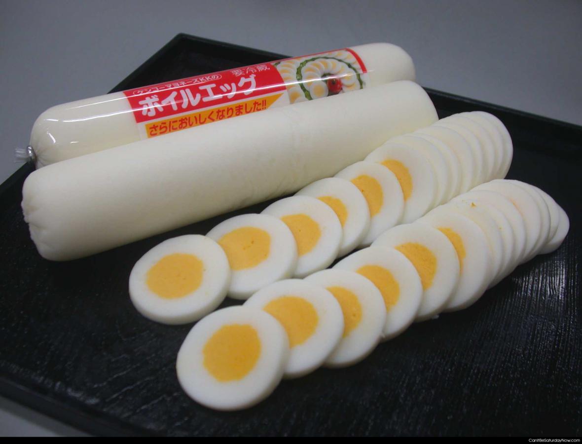 Easy Eggs - Precooked eggs? Well they look like eggs