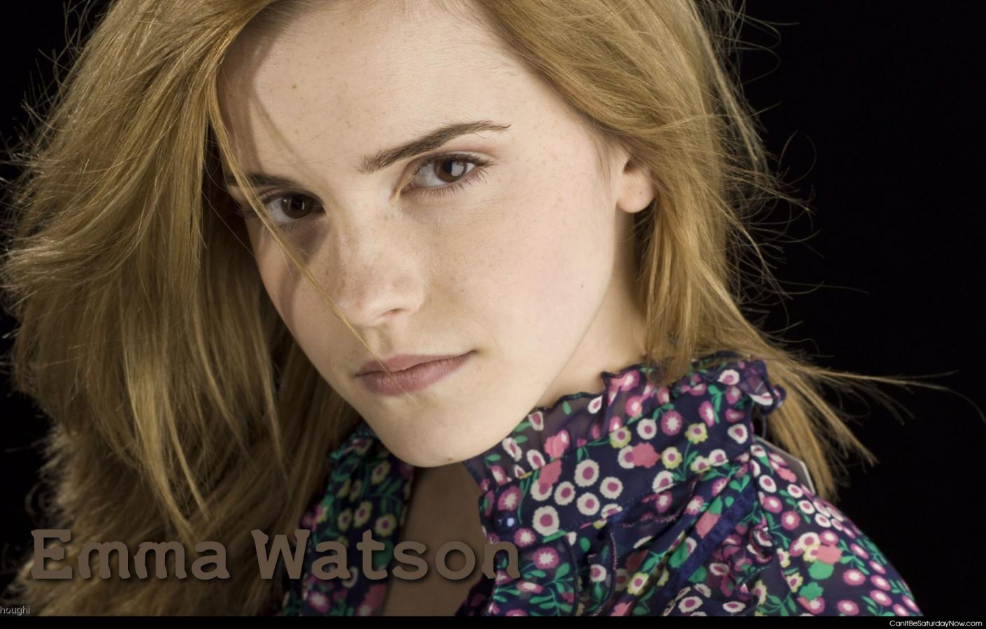 Emma watson face - head shoot of Emma Watson... you know you want her