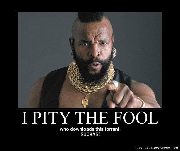 Pitty torrent - he pity the fool