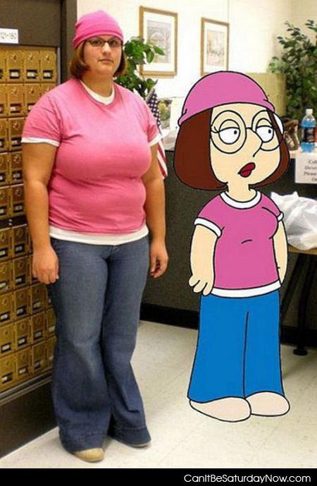 Real meg - This is Meg in real life