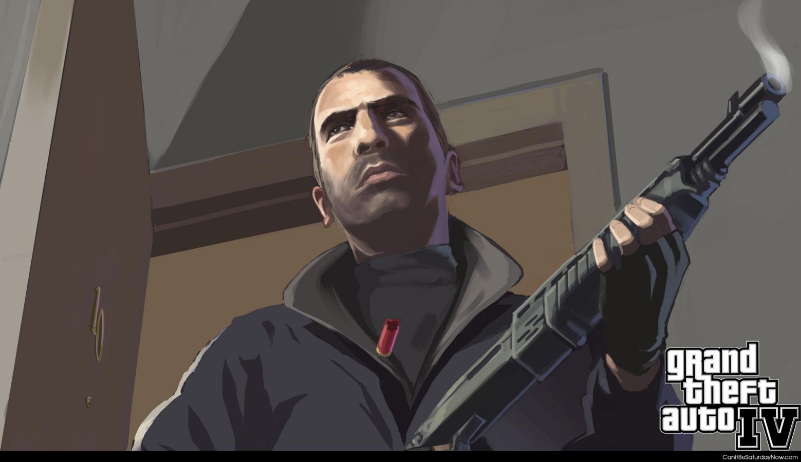 Gta4 loading screen - one of the loading screens from GTA4