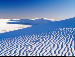 Snow desert