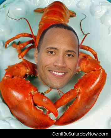 Rock lobster - can you smell the rock lobster cooking?