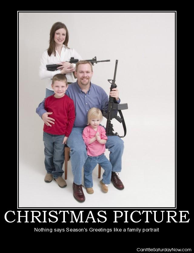 Gun family - a family that shoots together stays together