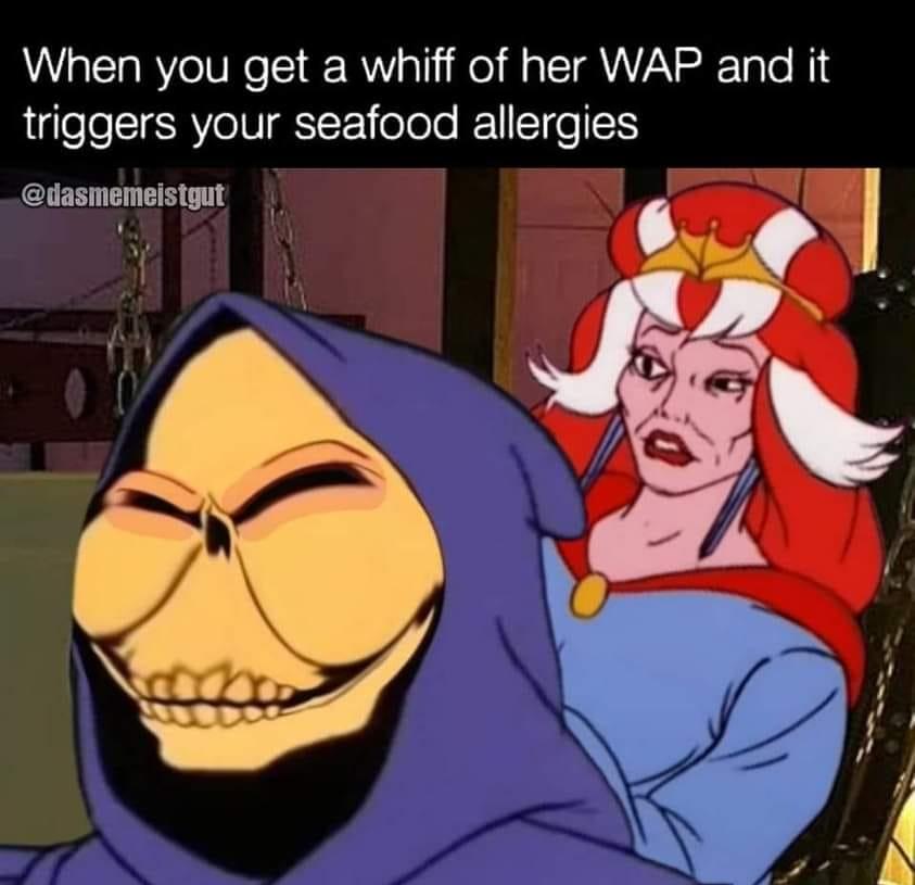 whiff of it - get a whiff of her WAP
