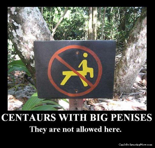 Centaurs - Not allowed in here