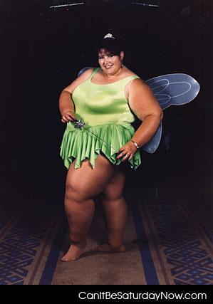 Fat fairy - no one wants a visit from this fat fairy