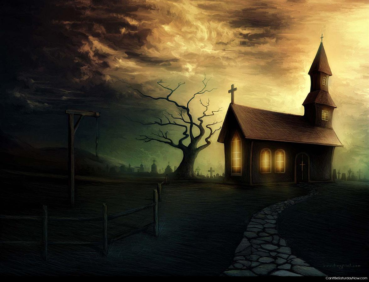 Creepy church - creepy church