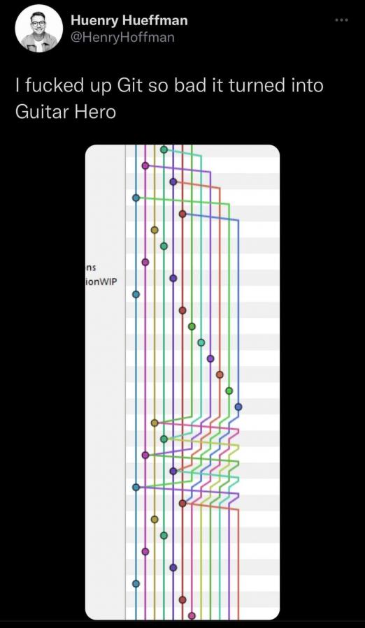 Git hero - they made a mess