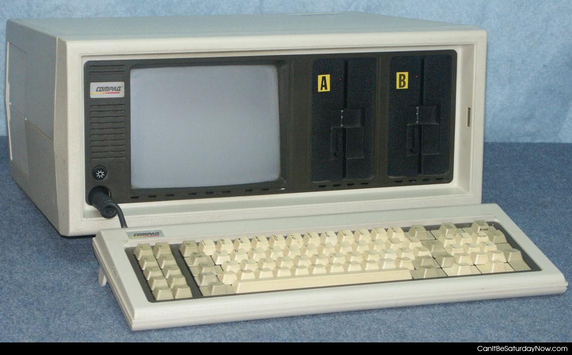 Old compaq - this is a very old Compaq