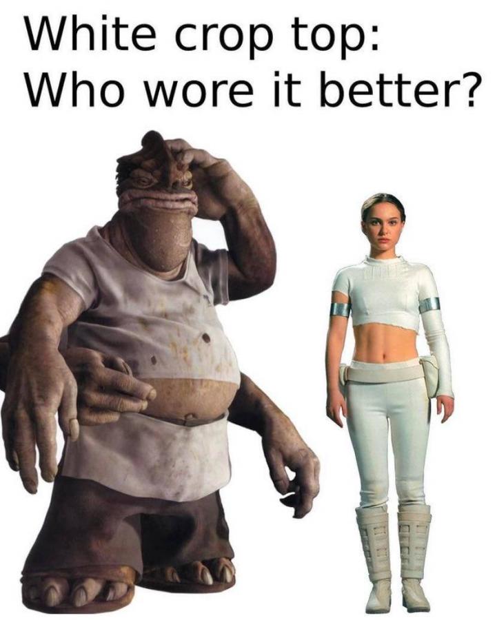 white crop top - who wore it better