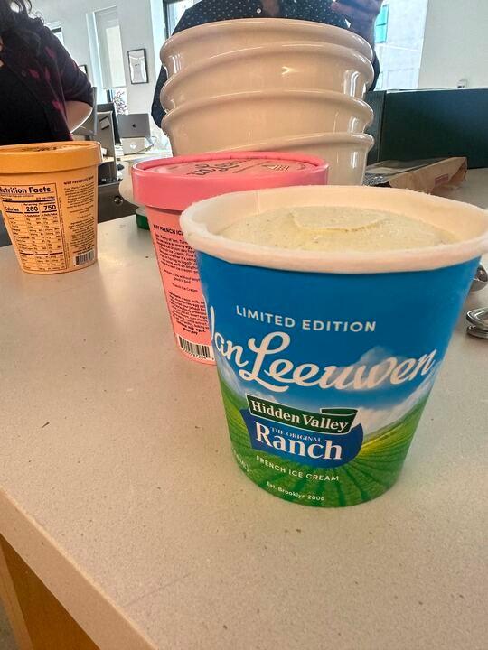 Ranch Ice cream - mid west people love it