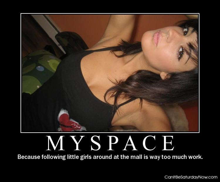 Myspace - the mall is no fun
