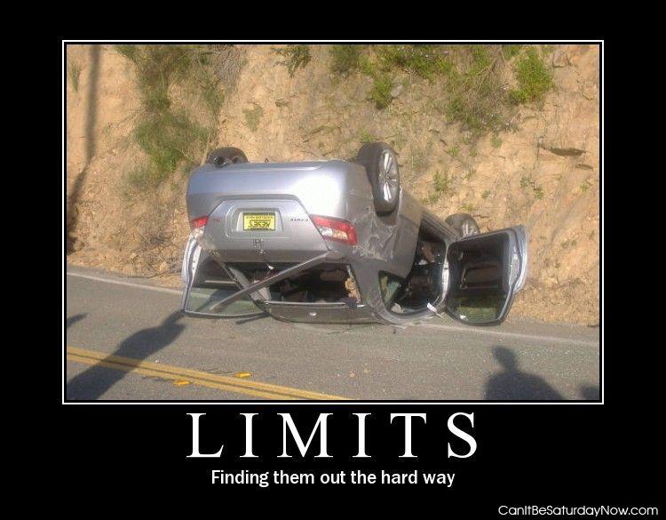 Hard limits - find them the hard way
