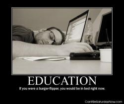 Eduaction vs sleep