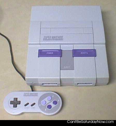 SNES - If you didn't have one you were not cool as a kid.