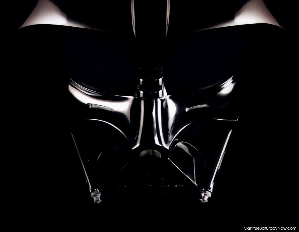 Darth Vader face - close up of Darth Vader's face