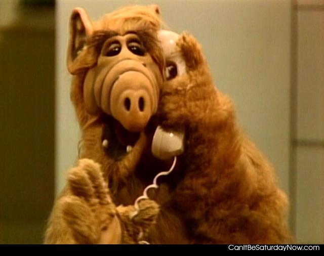 Alf phone - Then who was phone?