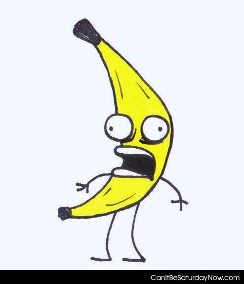 Rejected banana - rejected banana is drawn funky