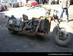 Rusty rat bike