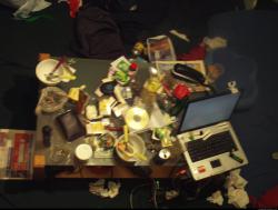Dirty room