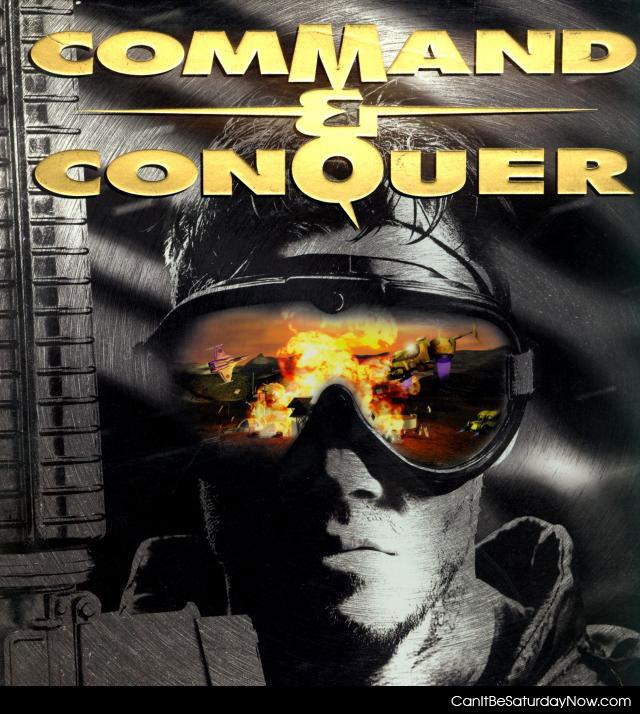 Command and conquer - started a good series of games