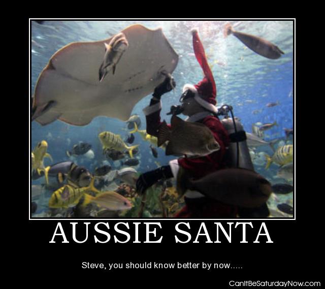 Aussie Santa - Should know better