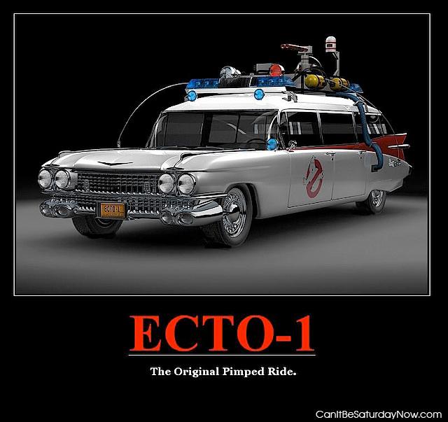ECTO 1 - original pimped ride