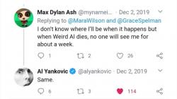 Weird Al will die