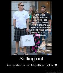 Metallica sell out