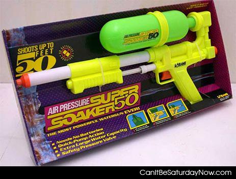 Super soaker - if you didn't have one your parents didn't love you.