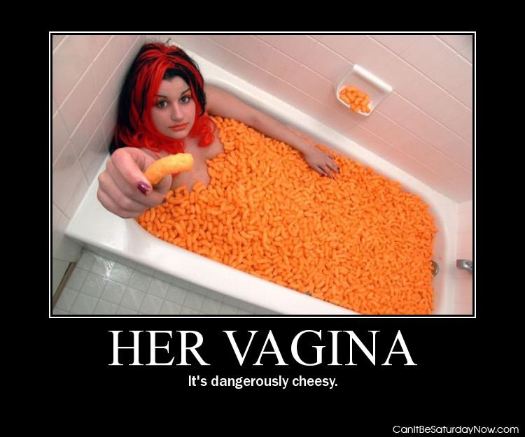Cheesy Vagina - Her Vagina is dangerously cheesy