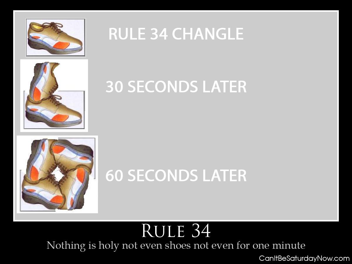 Rule 34 Shoe - nothing is holy..
