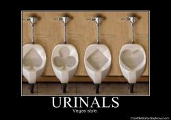Vegas urinals
