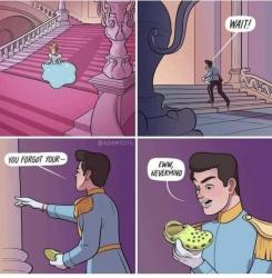 Cinderella crocs