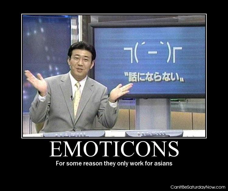 Asians emoticons - they work