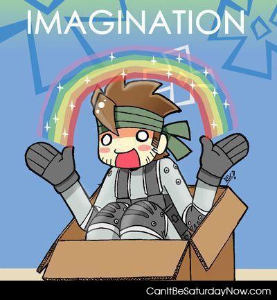 Imagination box - just use your imagination