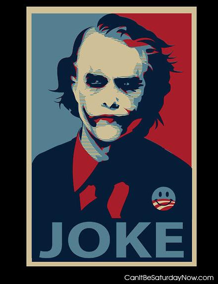 Joke poster - the joker wants to joke