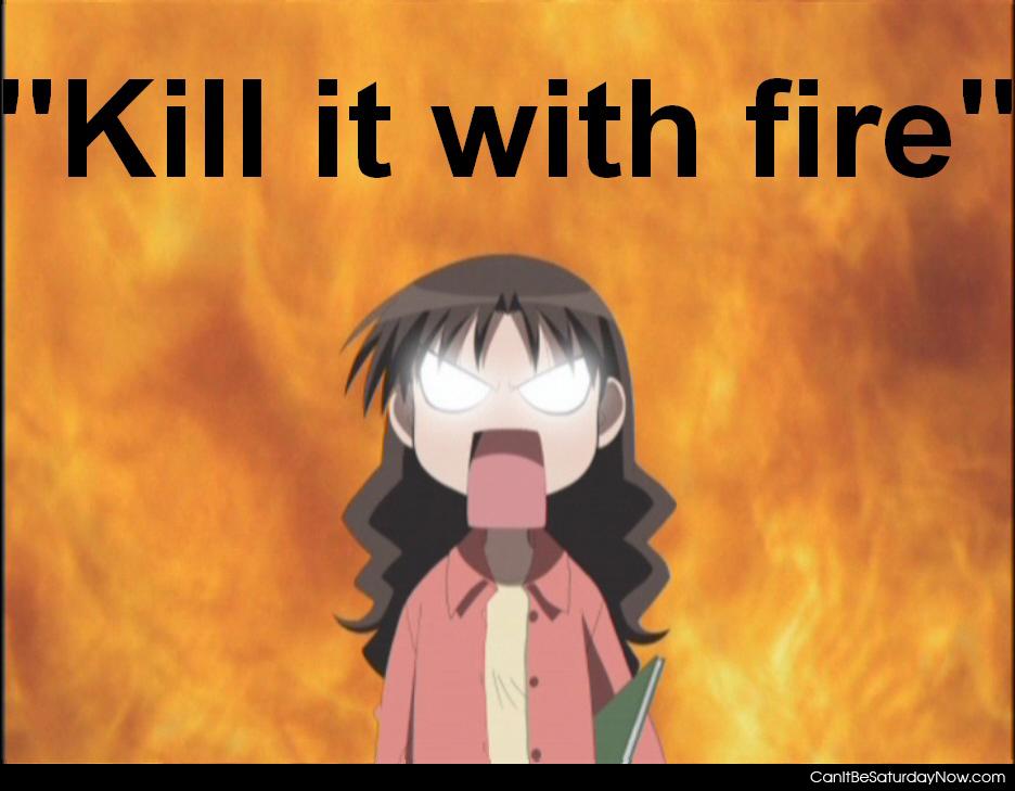 Kill it with fire - kill it with fire girl