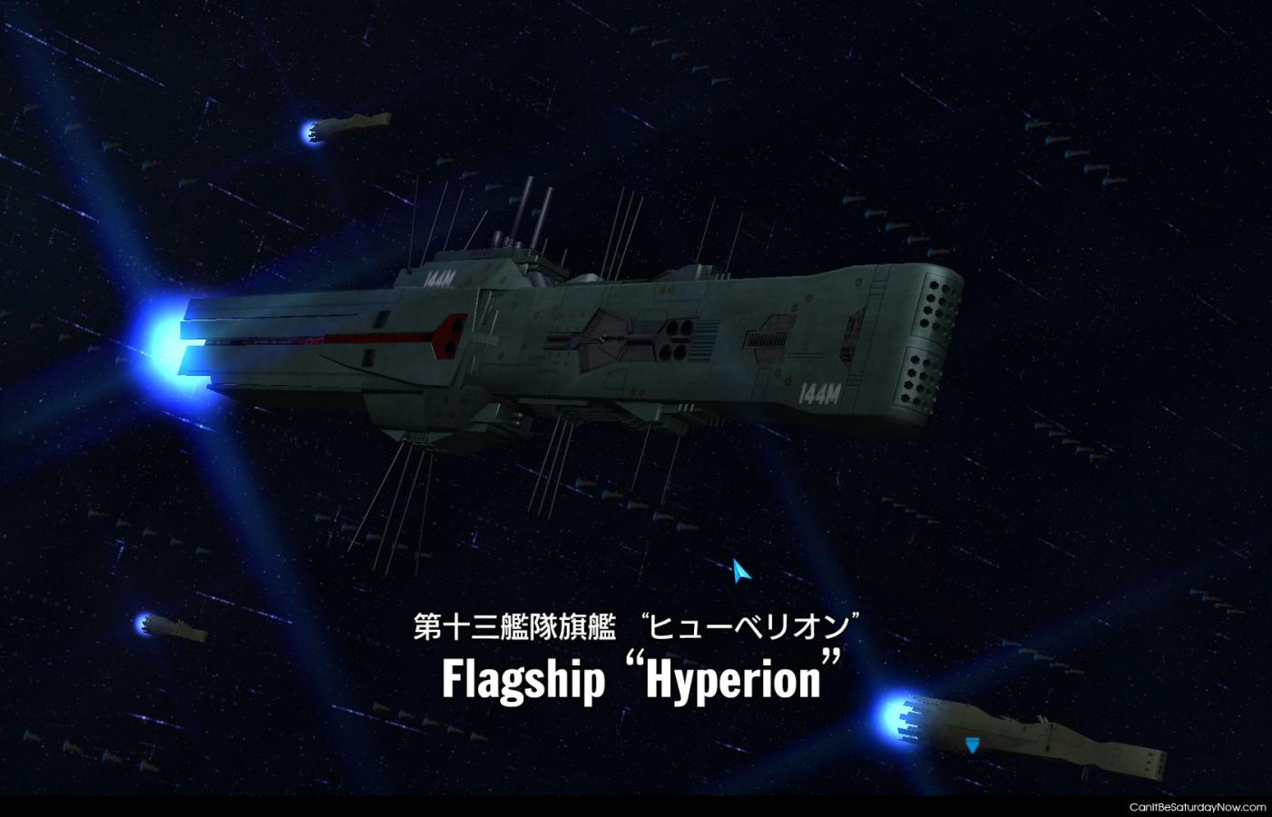 Flagship Hyperion - cgi ship