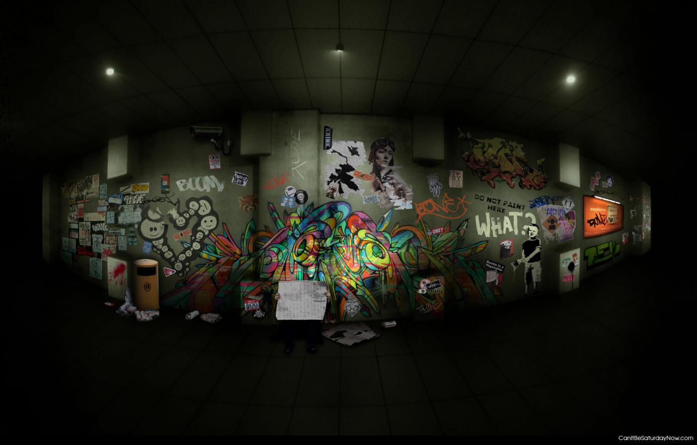 Graffiti wall - graffiti wall