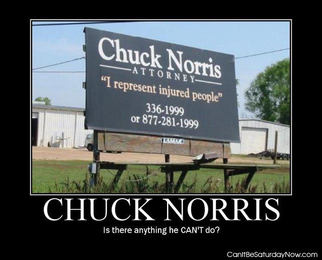 Norris attorney - he can do anything