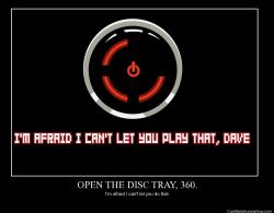 Open the disc tray