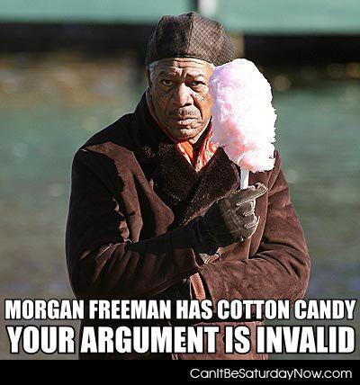 Morgeb candy - Morgan freeman likes candy