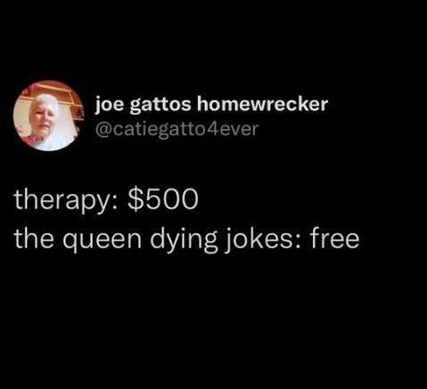 Therapy is expensive - jokes are free