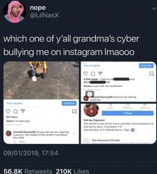 grandma dissing