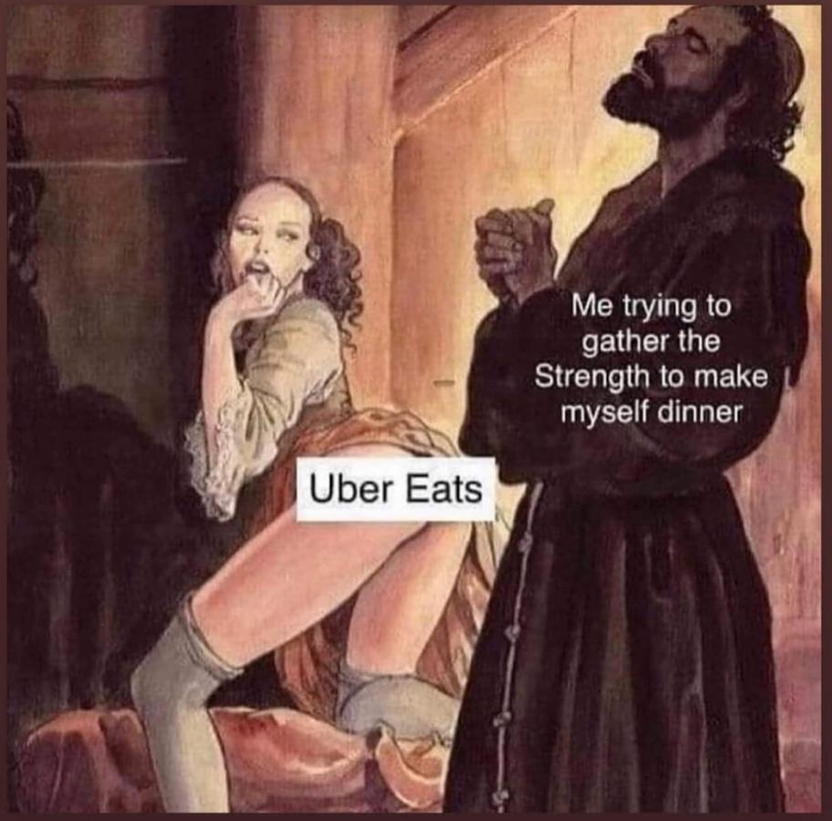 gather strength - uber eats